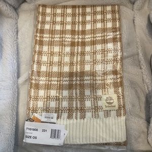 Timberland Scarf Buffalo Plaid One Size BNWT